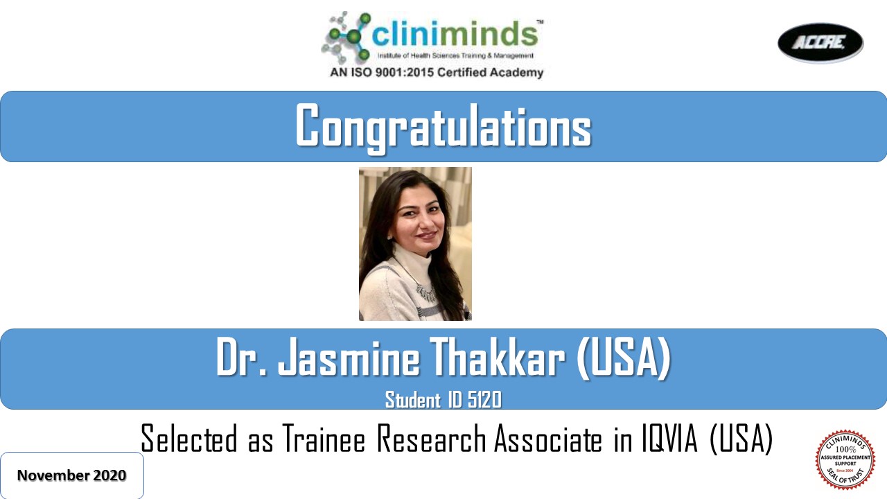 Cliniminds Drug Regulatory Affairs Placements